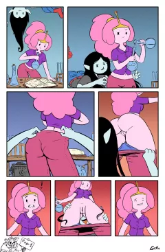 Bubbleline XXX Adventure Time rule 34 porn comic cover