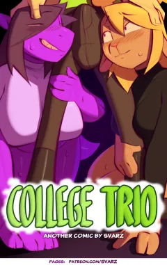 College Trio Deltarune rule 34 porn comic cover