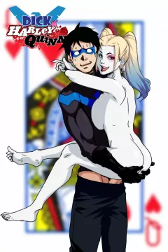Dick N Harley Quinn DC Universe rule 34 porn comic cover