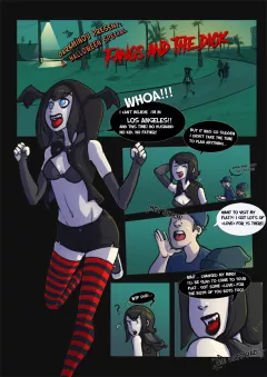 Fangs and the Dick Hotel Transylvania rule 34 porn comic cover
