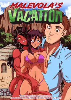 Malevola’s Vacation 2 rule 34 porn comic cover