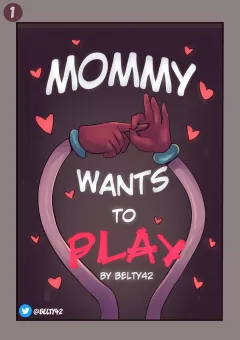 Mommy Wants to Play Poppy Playtime rule 34 porn comic cover