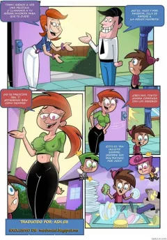 Pushed Around The Fairly OddParents rule 34 porn comic cover