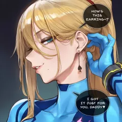 Samus Blacked rule 34 porn comic cover