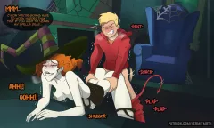 Scary GodMother x College Jimmy Brando rule 34 porn comic cover