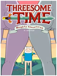 Threesome Time: Naughty Adventures Adventure Time rule 34 porn comic cover