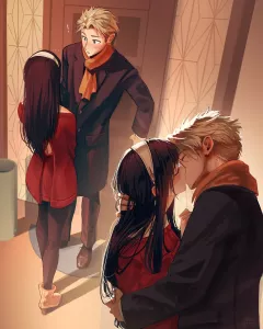 TwiYor Doujin Spy X Family rule 34 porn comic cover