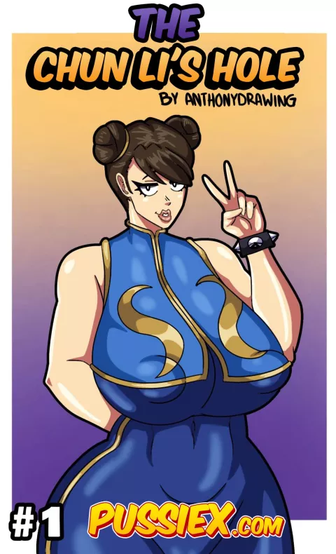 The Chun Li’s Hole [PussieX , AnthonyDrawing] rule 34 porn comic cover