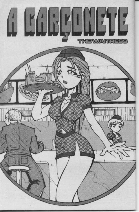 The Waitress [Romulo Melkor Mancin] rule 34 porn comic cover