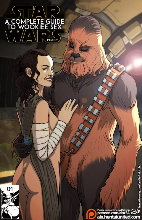 A Complete Guide To Wookie Sex (Star Wars) [Alxr34] rule 34 porn comic cover