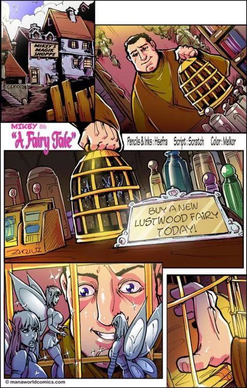 A Fairy Tale [Mana World] rule 34 porn comic cover