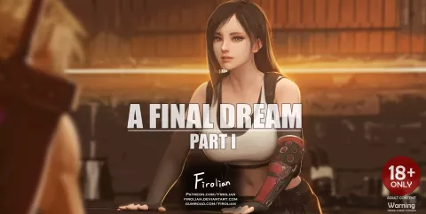 A Final Dream (Final Fantasy VII) [Firolian] rule 34 porn comic cover