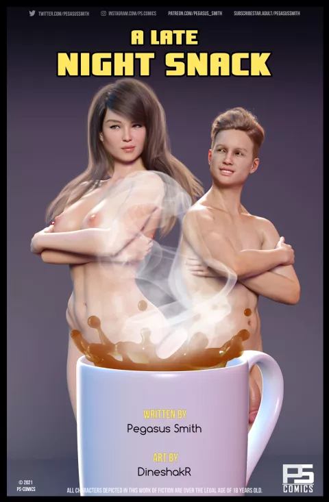 A Late Night Snack [Pegasus Smith] rule 34 porn comic cover