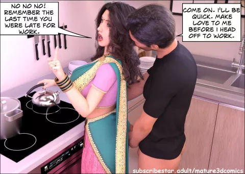 A Mothers Helping Hand [Mature3DComics] rule 34 porn comic cover