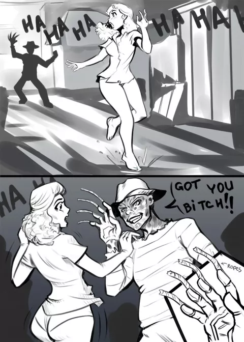 A Nightmare on Elm Street [SanePerson] rule 34 porn comic cover