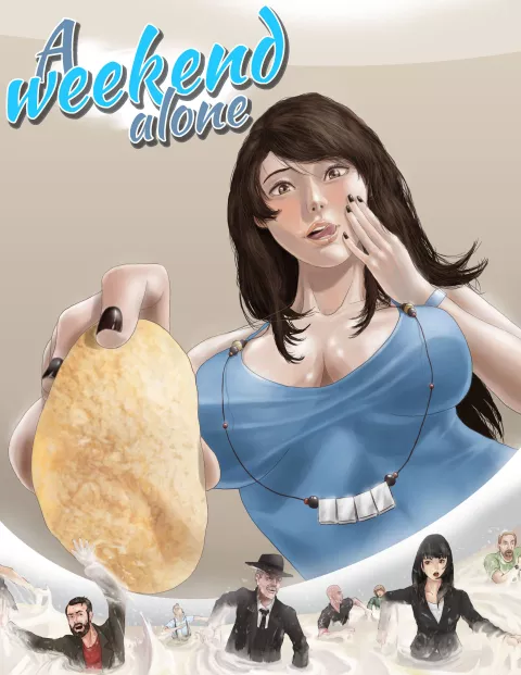 A Weekend Alone [Giantess Fan] rule 34 porn comic cover