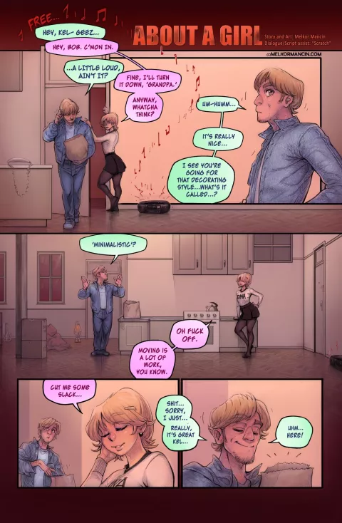 About A Girl [Romulo Melkor Mancin] rule 34 porn comic cover