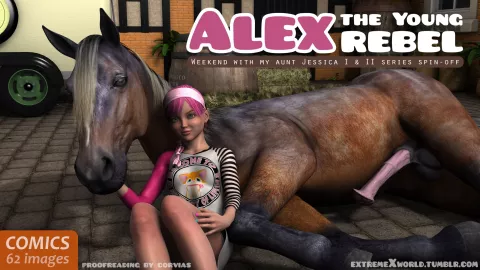 Alex The Young Rebel [ExtremeXWorld] rule 34 porn comic cover