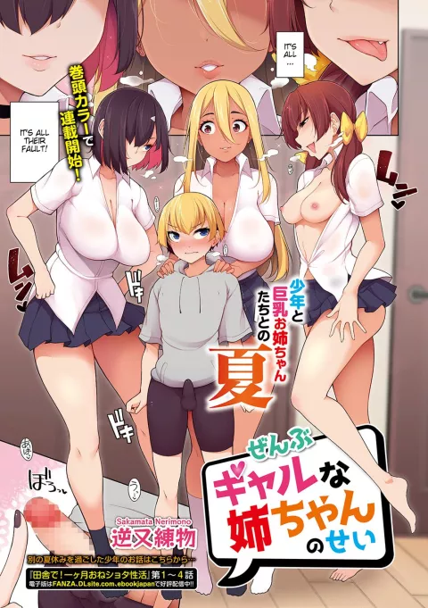 All The Gal Sisters [Sakamata Nerimono] rule 34 porn comic cover