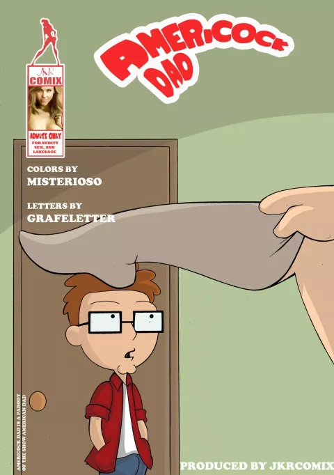 Americock Dad (American Dad!) [JKRComix] rule 34 porn comic cover