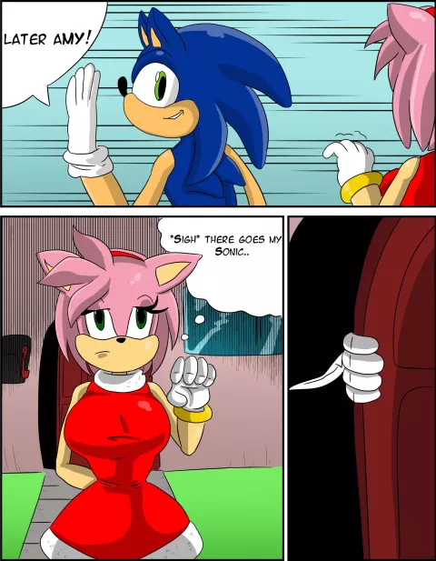 Amy’s Peril (Sonic The Hedgehog) [Loonyjams] rule 34 porn comic cover