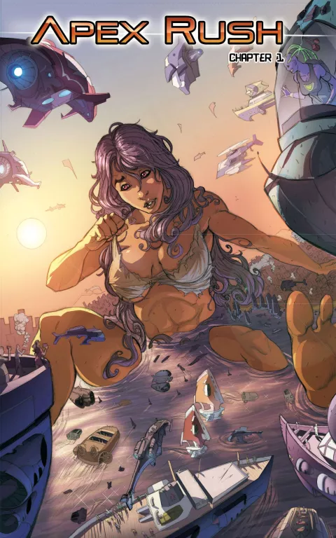 Apex Rush [Giantess Fan] rule 34 porn comic cover