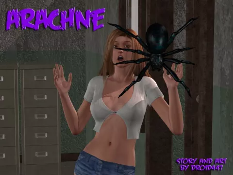 Arachne [3DMonsterStories, Droid447] rule 34 porn comic cover