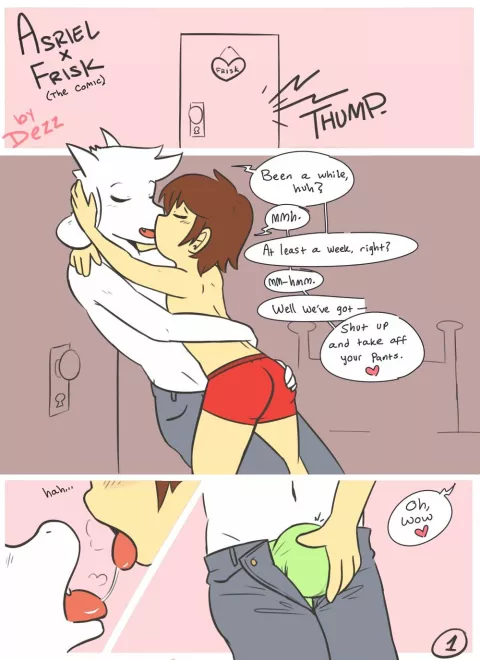 AsFrisk The Comic (Undertale) [Dezz] rule 34 porn comic cover