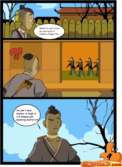 Avatar the Last Airbender [Okunev] rule 34 porn comic cover