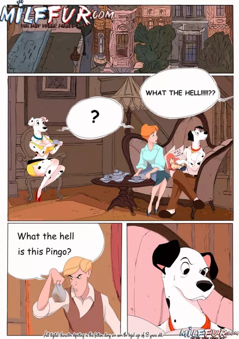 Bad Pingo (101 Dalmatians) [MILFFur] rule 34 porn comic cover