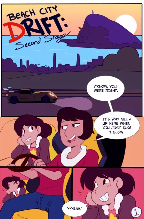 Beach City Drift: Second Stage (Steven Universe) [Dezz] rule 34 porn comic cover
