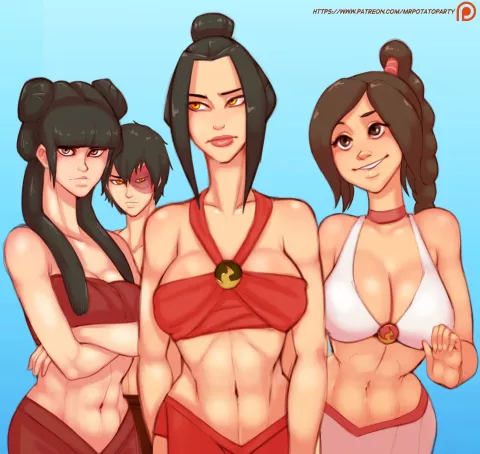Beach Day (Avatar: The Last Airbender) [MrPotatoParty] rule 34 porn comic cover