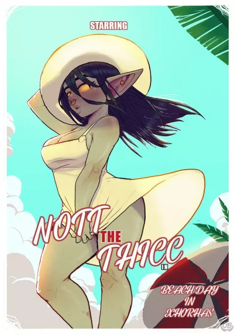 Beach Day In Xhorhas [OrcBarbies] rule 34 porn comic cover