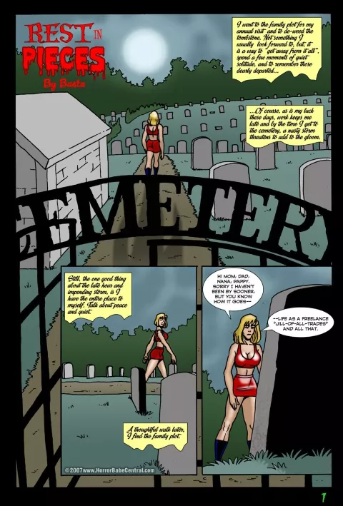 Best In Pieces [HorrorBabeCentral] rule 34 porn comic cover