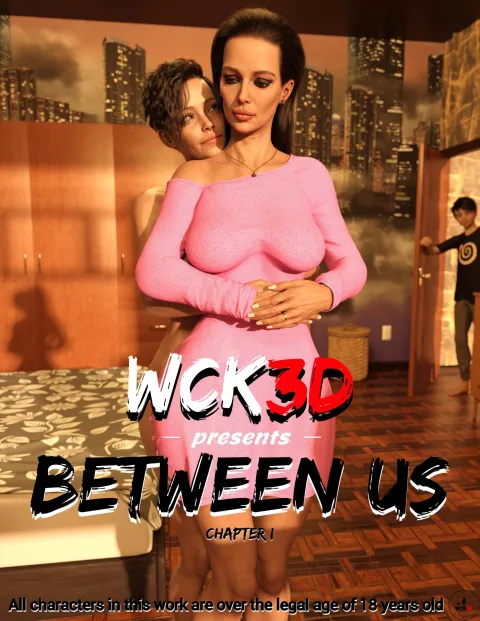 Between Us [WCK3D] rule 34 porn comic cover