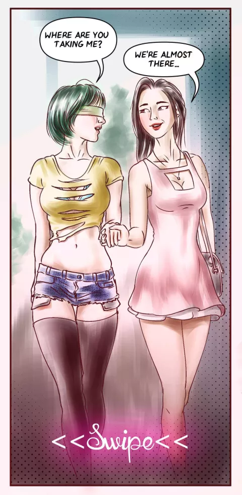 Birthday Blindfold [Firepalette] rule 34 porn comic cover