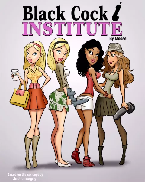 Black Cock Institute [JohnPersons.com] rule 34 porn comic cover