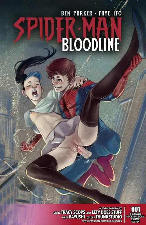 Bloodline (Spider-Man) [Tracy Scops] rule 34 porn comic cover