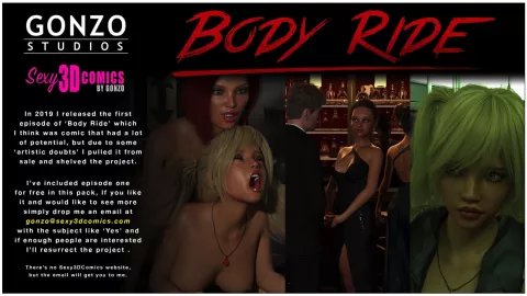 Body Ride [Gonzo Studios] rule 34 porn comic cover