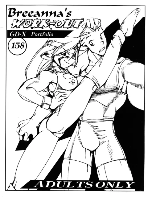 Breeanna’s Work-out (Gold Digger) [Fred Perry] rule 34 porn comic cover