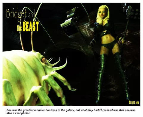 Bridget And The Beast [Casgra] rule 34 porn comic cover