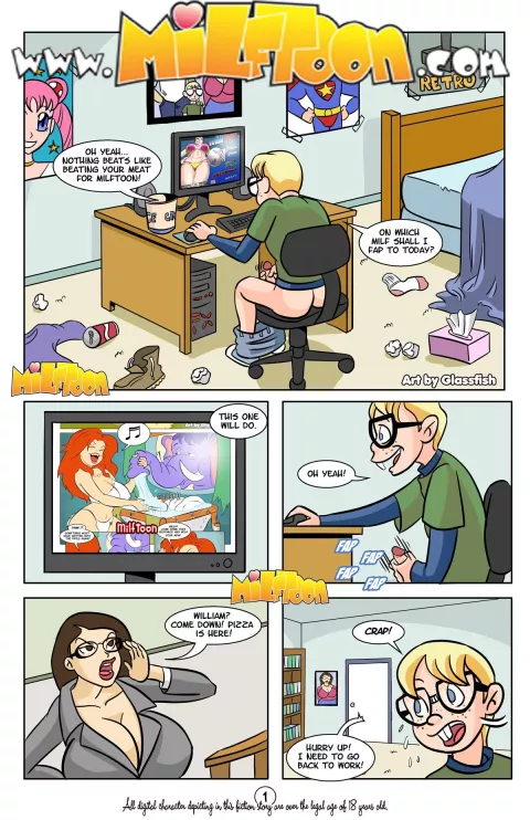 Business Before Pleasure [MILFToon] rule 34 porn comic cover