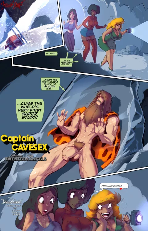 Captain Cavesex and The Twenteens Angels [Fred Perry] rule 34 porn comic cover