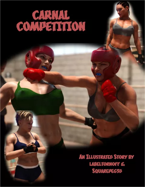 Carnal Competition [SquarePeg3D] rule 34 porn comic cover