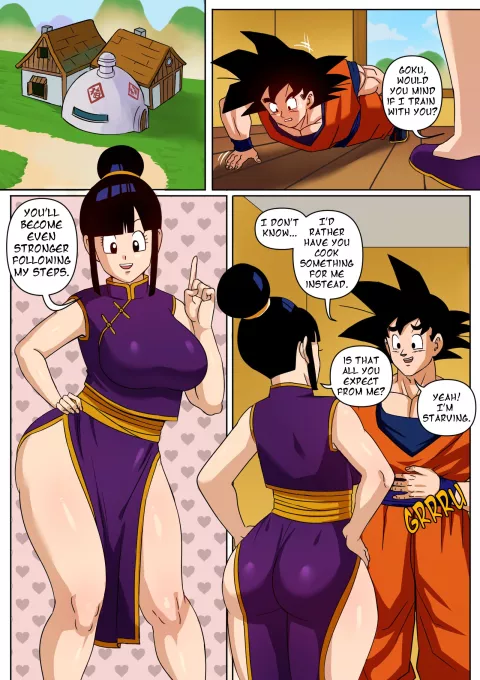 Chi-Chi Marital Needs (Dragon Ball Z) [Pink Pawg] rule 34 porn comic cover