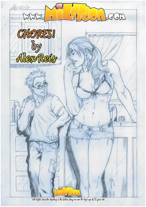 Chores [MILFToon] rule 34 porn comic cover