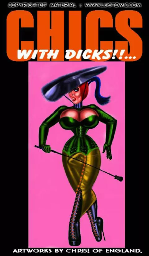 Chris! Chics with Dicks! [Lustomic] rule 34 porn comic cover