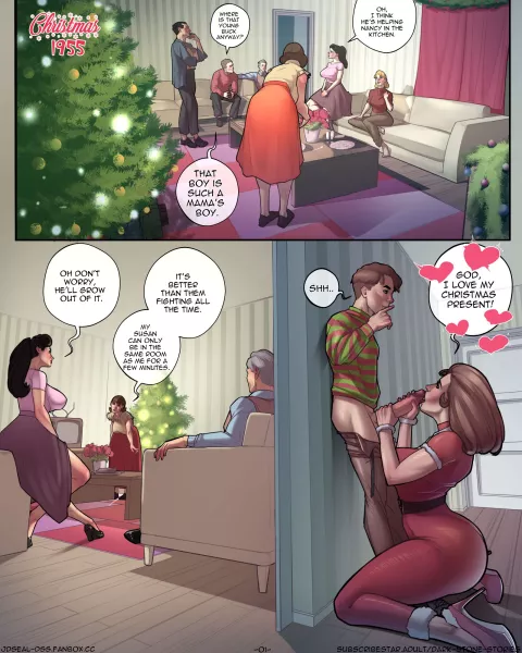 Christmas 1955 [JDSeal] rule 34 porn comic cover