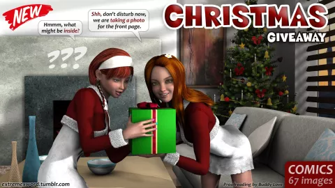 Christmas Giveaway [ExtremeXWorld] rule 34 porn comic cover