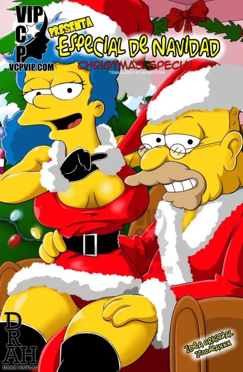 Christmas Special (The Simpsons) [Drah Navlag] rule 34 porn comic cover